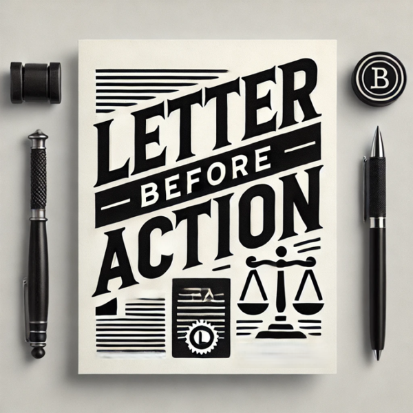 Self-Service Letter Before Action Generation Service